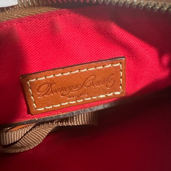 Dooney & Bourke Brown Pebbled Leather Crossbody - Picture 3 of 5